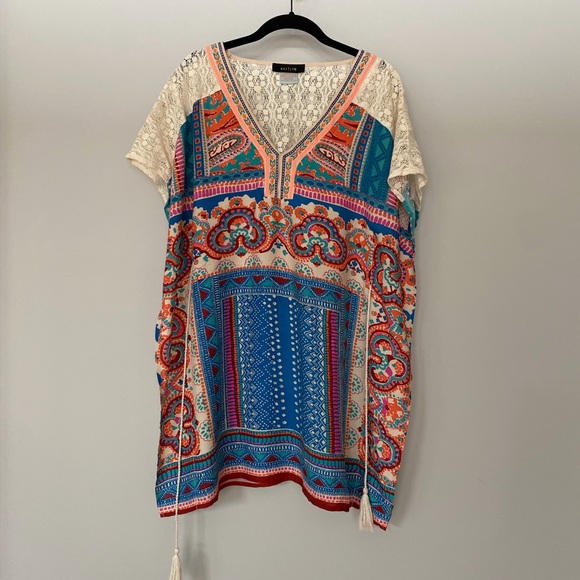 Kaitlyn Sundress / Beach Cover-Up w/ Tassel-Ties - Picture 2 of 13